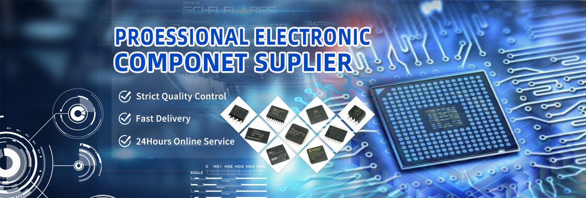 chất lượng IC linh kiện điện tử nhà máy sản xuất